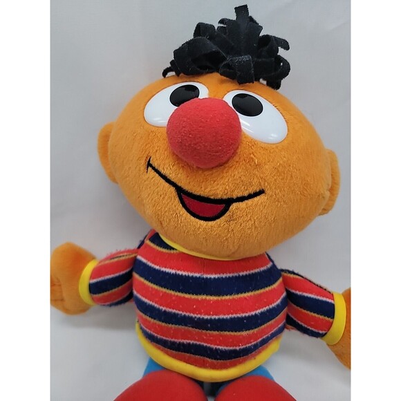 14' Sesame Street Ernie Plush 2002 Mattel Doll - Picture 2 of 16